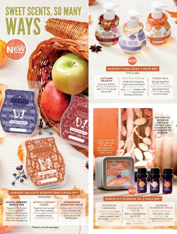 SCENTSY HARVEST 2019 BROCHURE COLLECTION PAGE 3