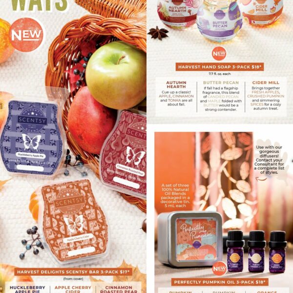 SCENTSY HARVEST 2019 BROCHURE COLLECTION PAGE 3