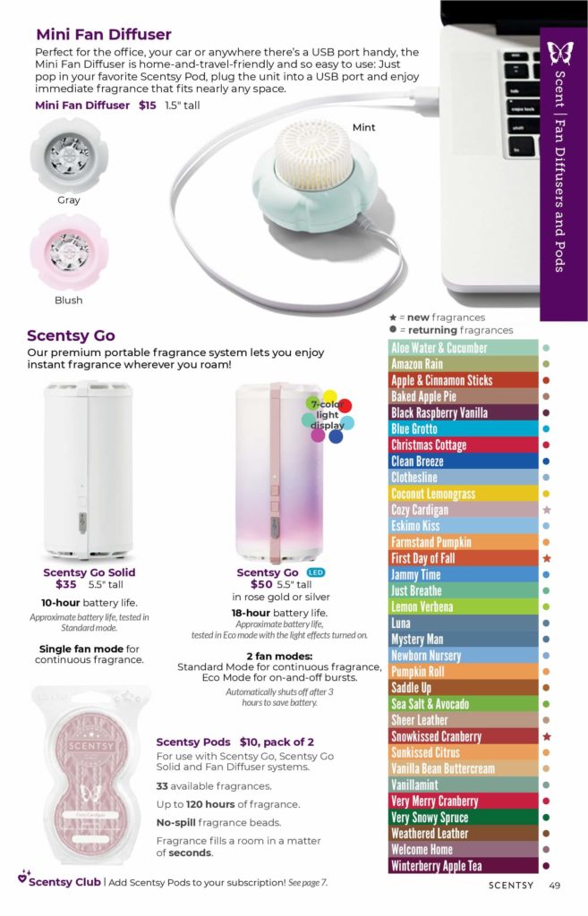 SCENTSY FALL WINTER 2020 CATALOG REQUEST | Shop Scentsy | Incandescent.Scentsy.us