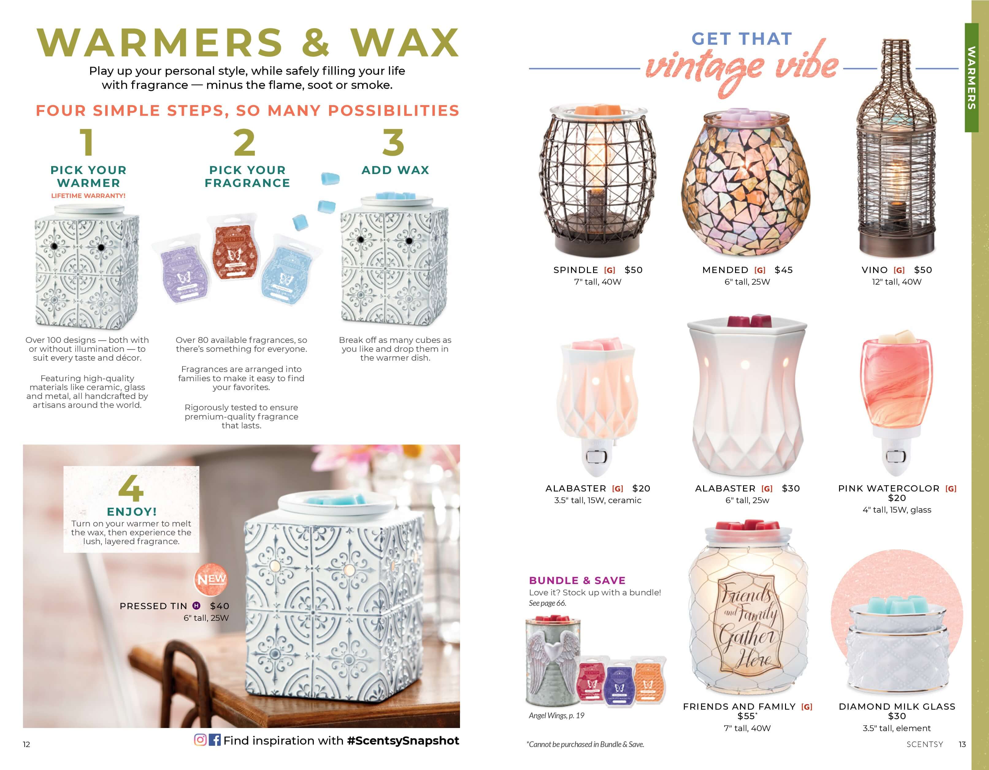 SCENTSY FALL WINTER 2019 CATALOG SLIDESHOW Incandescent.Scentsy.us
