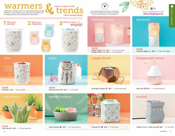 SCENTSY SPRING SUMMER 2020 CATALOG REQUEST