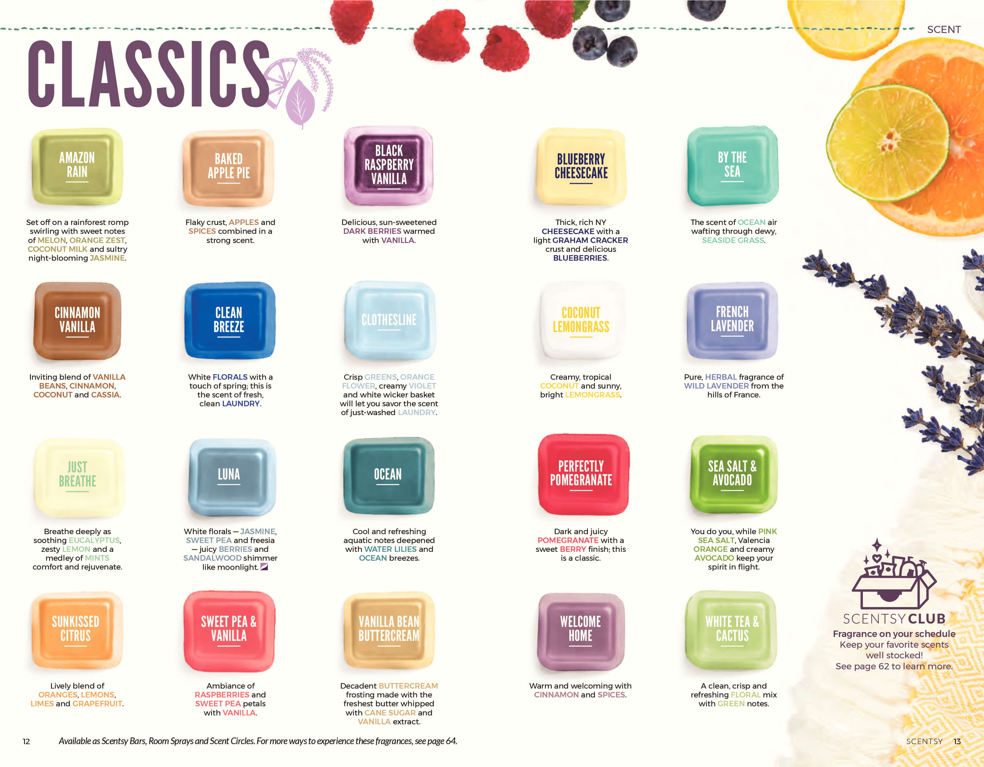 most popular scentsy scents Captions Nature