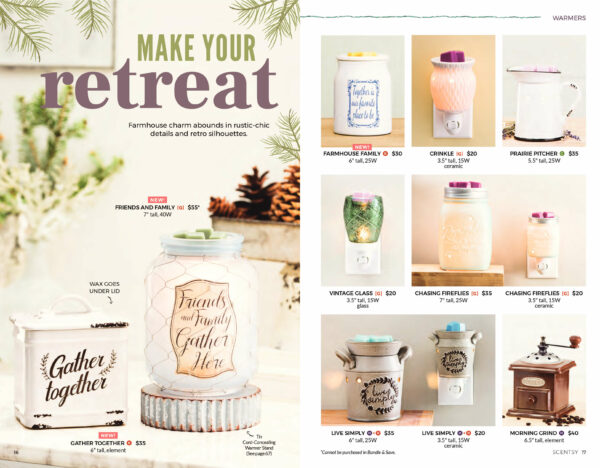 SCENTSY FALL WINTER 2018 2018 CATALOG PAGE 8