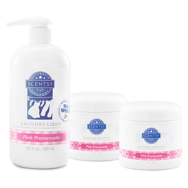 PINK PROMENADE SCENTSY LAUNDRY BUNDLE