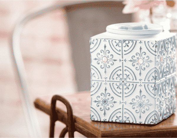 PRESSED TIN SCENTSY WARMER