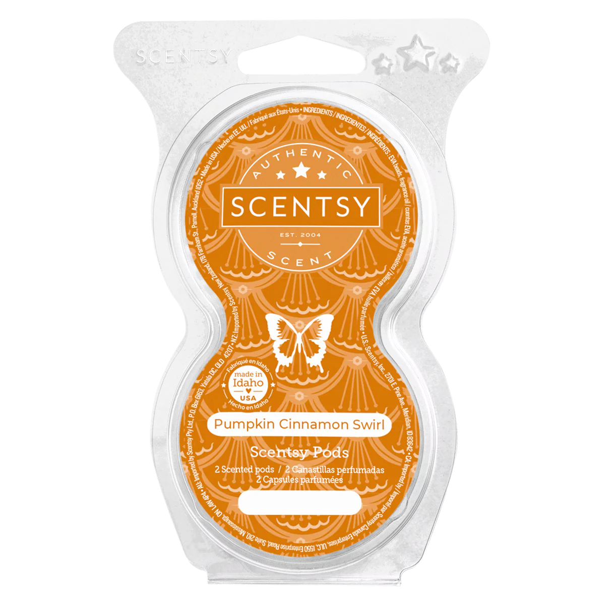 Pumpkin Cinnamon Swirl Scentsy Pods