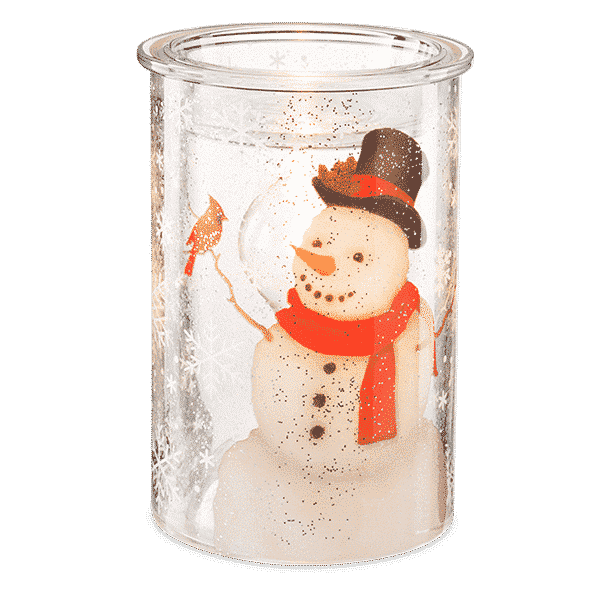 FROSTED SNOWMAN SCENTSY WARMER