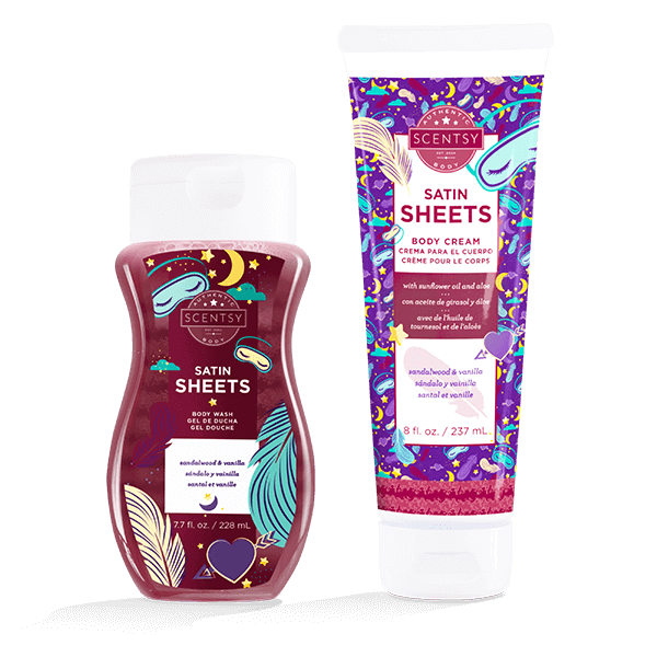 SATIN SHEETS SCENTSY BODY BUNDLE