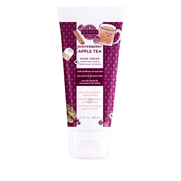 WINTERBERRY APPLE TEA SCENTSY HAND CREAM