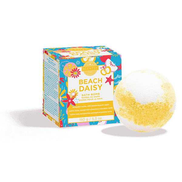 BEACH DAISY SCENTSY BATH BOMB