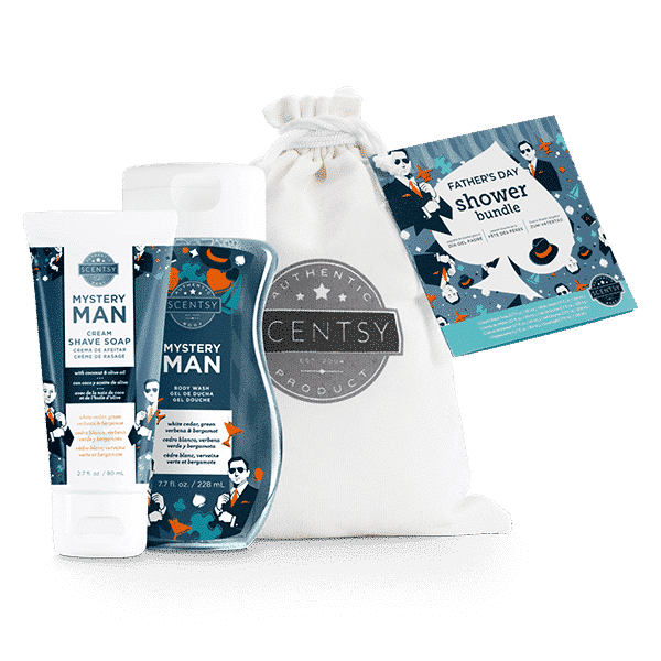 MYSTERY MAN SCENTSY FATHER'S DAY SHOWER BUNDLE