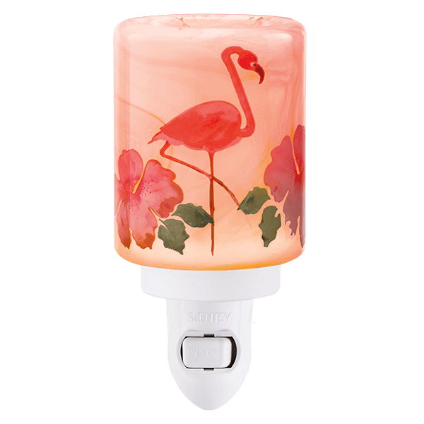 FAB FLAMINGO MINI NIGHTLIGHT SCENTSY WARMER