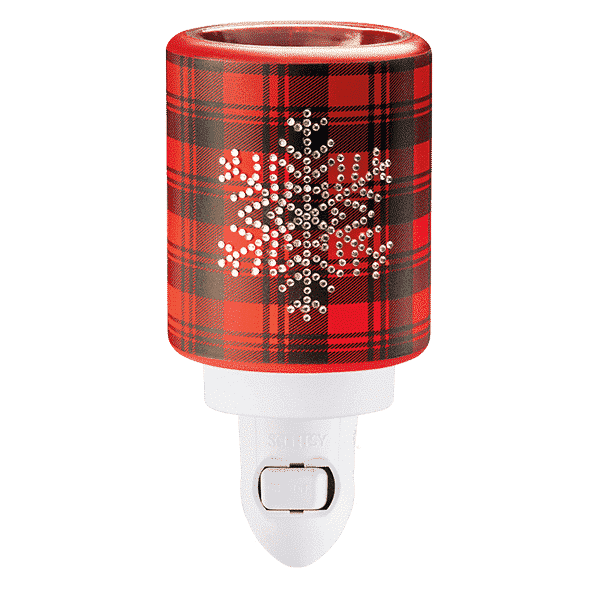 FROSTED FLANNEL SCENTSY MINI WARMER