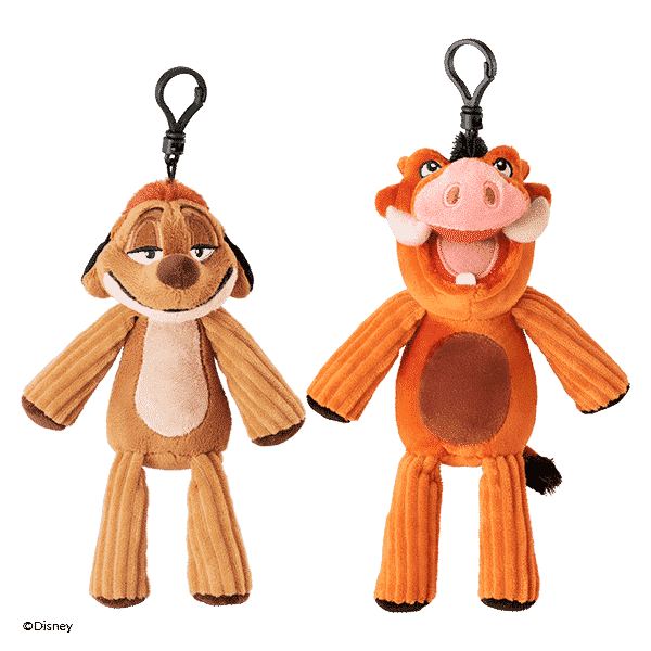 TIMON & PUMBAA SCENTSY LION KING BUDDY CLIPS