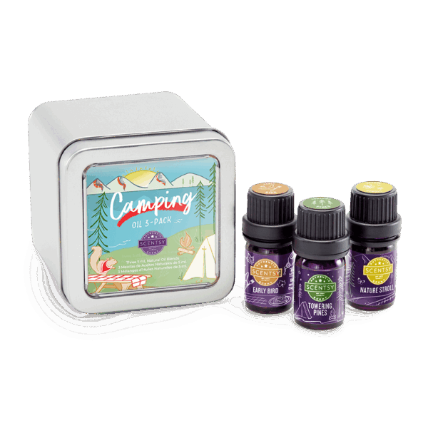 CAMPING OILS SCENTSY 3 PACK