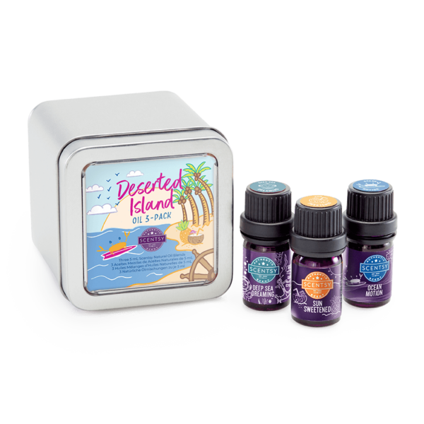 DESERTED ISLAND OILS SCENTSY 3 PACK