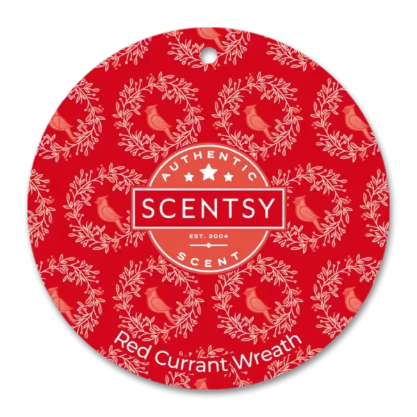 Red Currant Wreath Scentsy Scent Circle