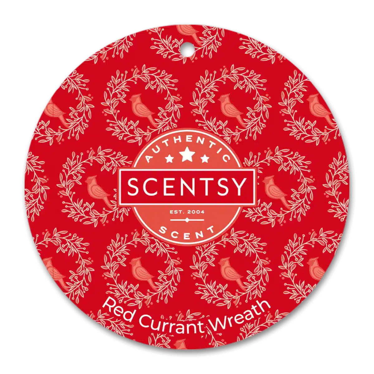Red Currant Wreath Scentsy Scent Circle