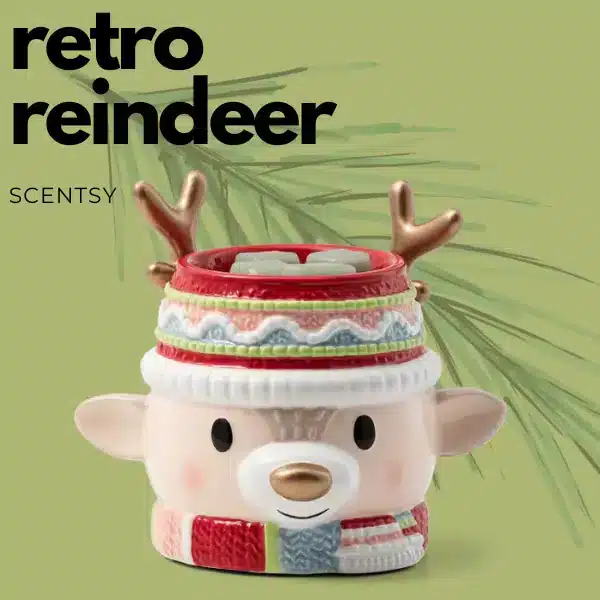 Retro Reindeer Scentsy Warmer