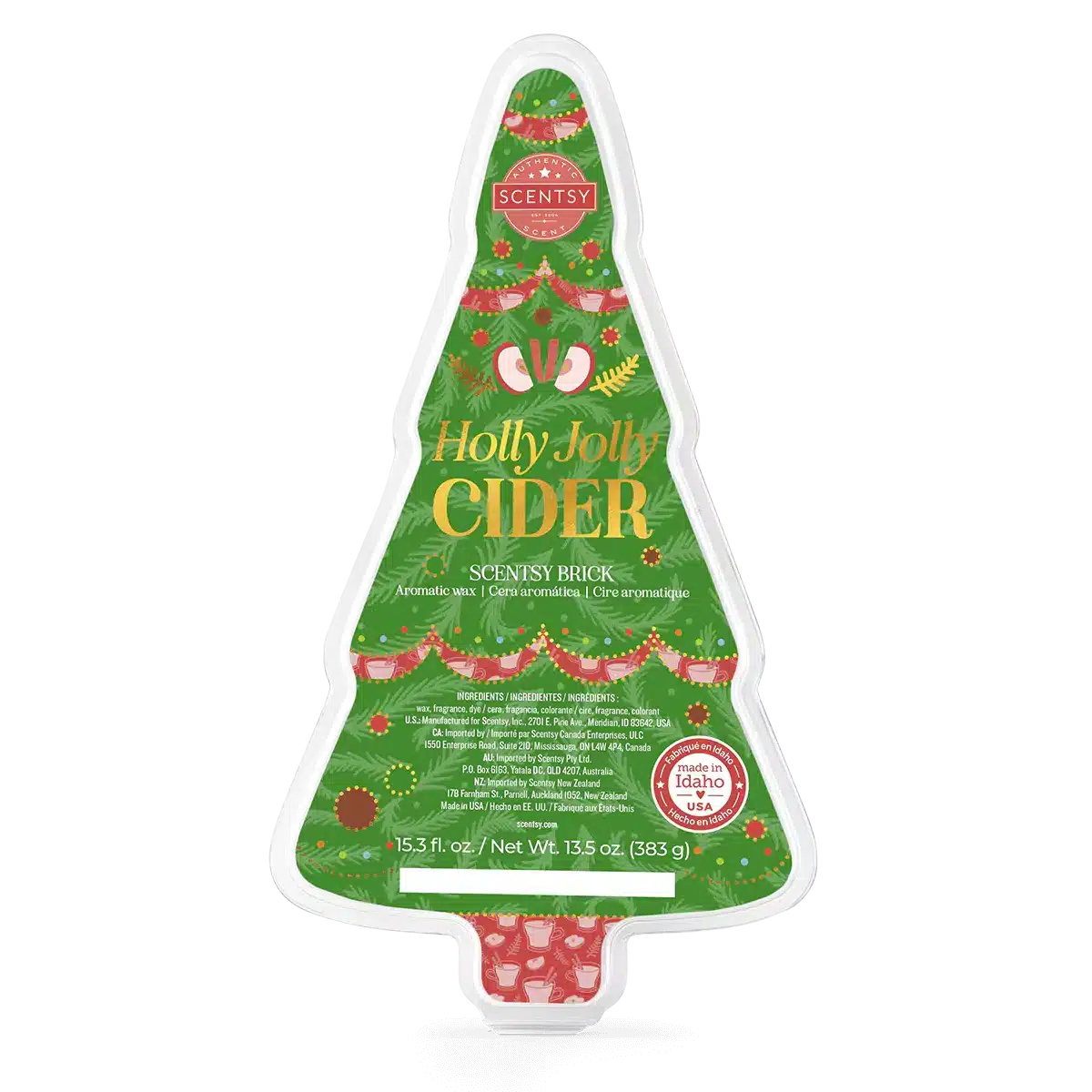 Holly Jolly Cider Scentsy Brick | Holiday 2023