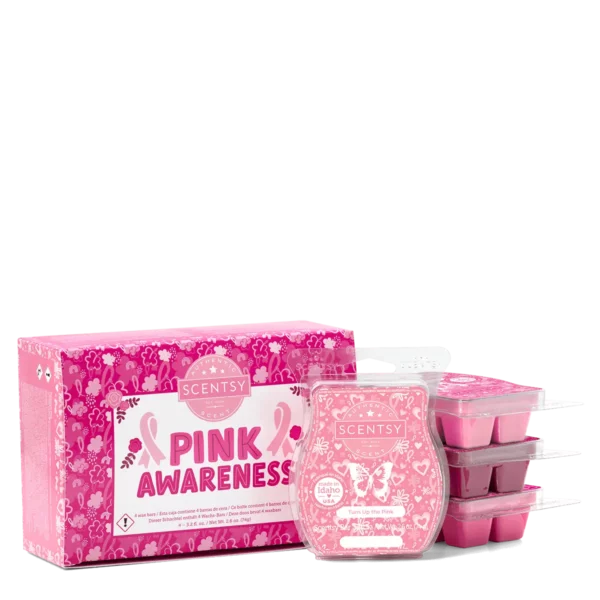 Scentbarcollectionpinkawarenessisor13Fw23Pws_Highres Pink Awareness Scentsy Wax Bundle | Breast Cancer Awareness