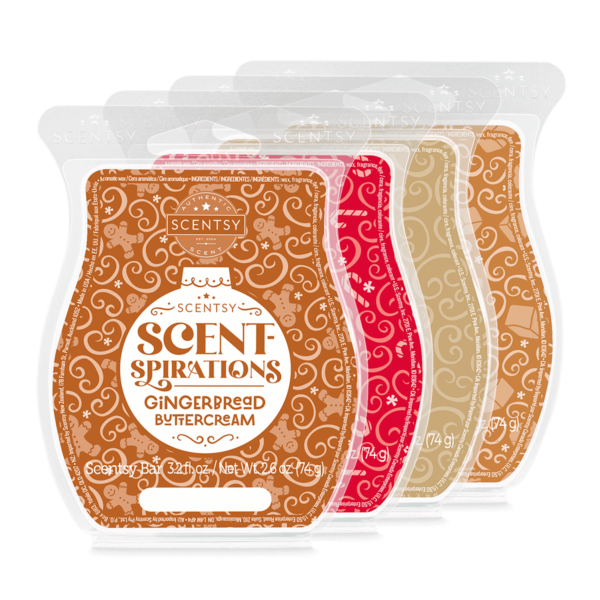 Vanilla Bean Buttercream – Holiday Edition 4-Bar Scentsy Bundle