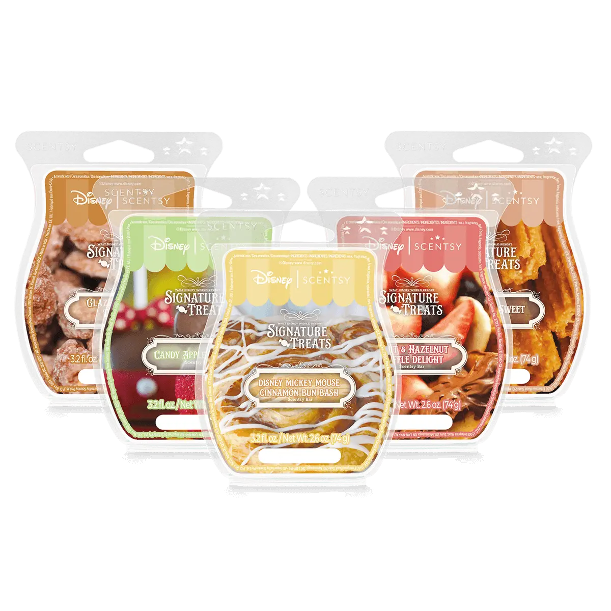 Walt Disney World Resort Signature Treats Scentsy Wax Collection