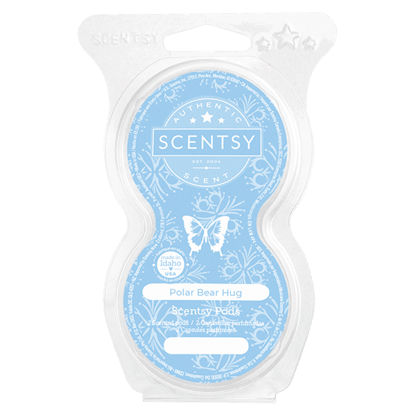 Polar Bear Hug Scentsy Pod Beads