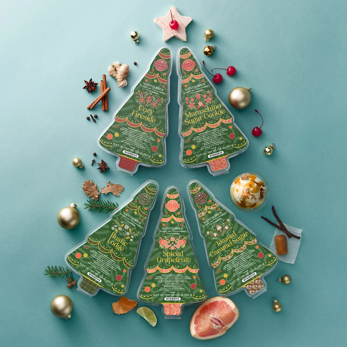 Scentsy 2025 Holiday Bricks - Shop Now