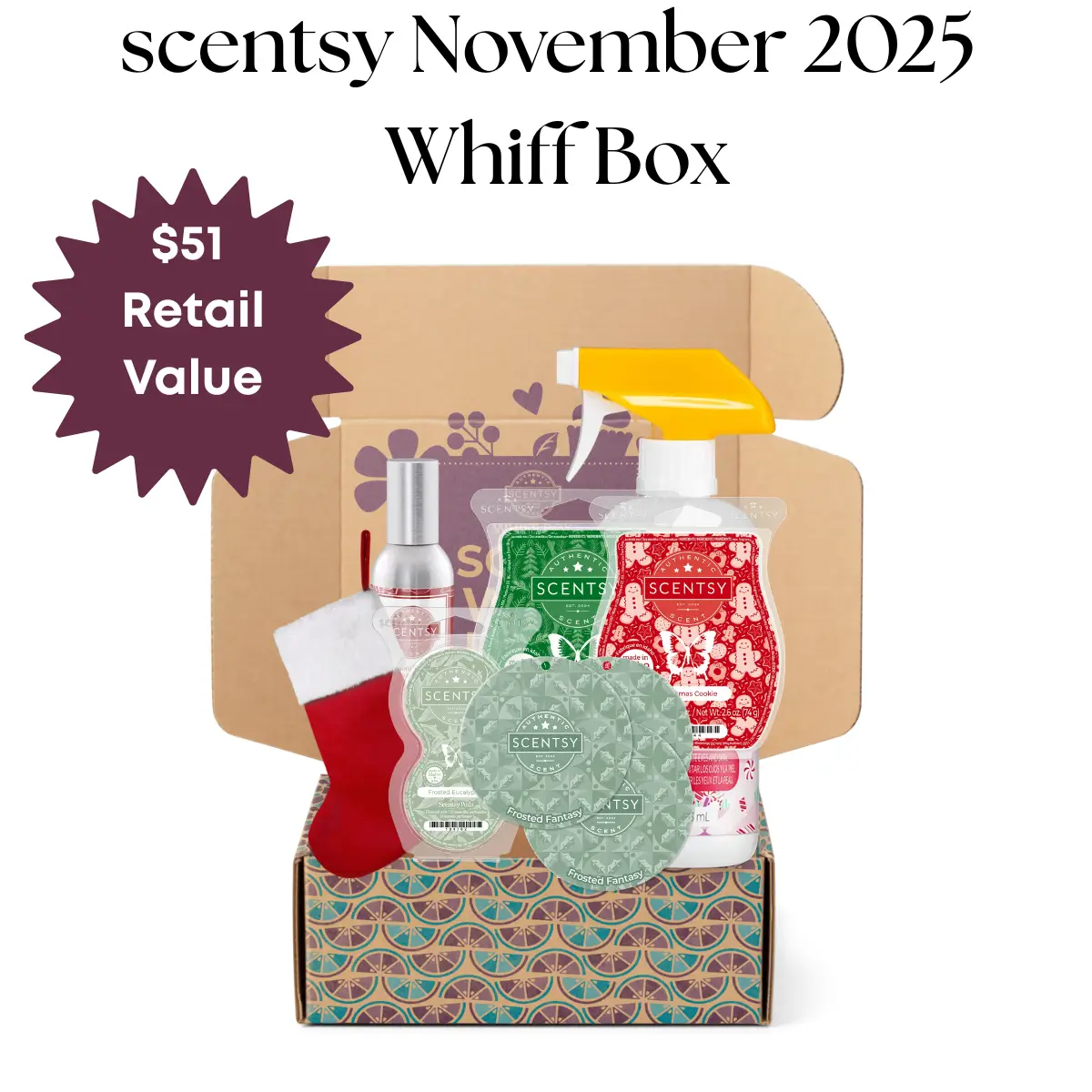Scentsy Whiff Box November 2025