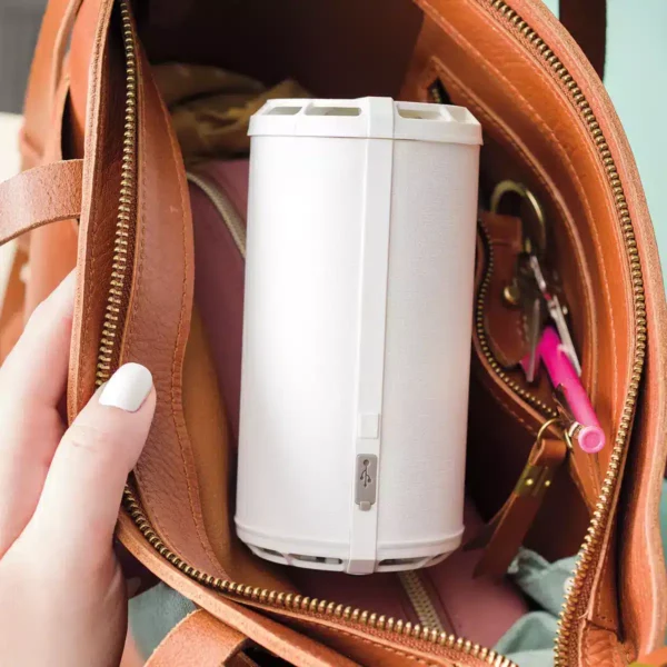 Scentsy Air Go+ Solid White | Fragrance on the Go