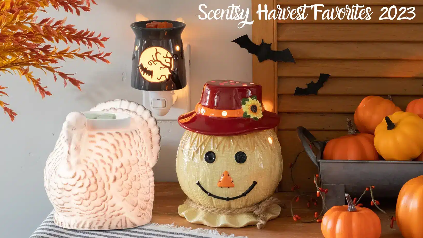 Scentsy Harvest Favorite Warmers Collection 2023
