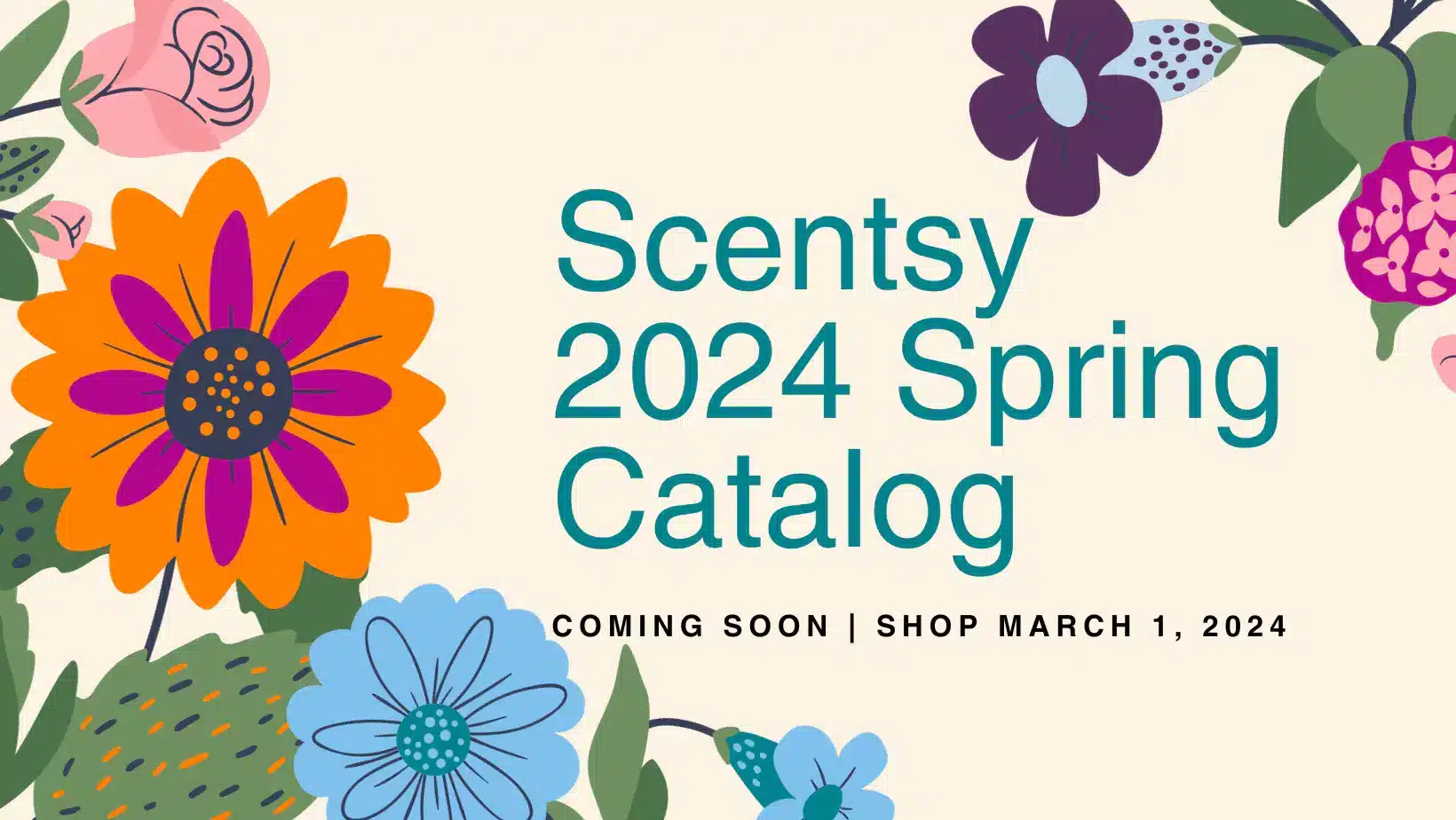 Scentsy 2024 Spring Summer Catalog Shop 3/1 Incandescent.Scentsy.us