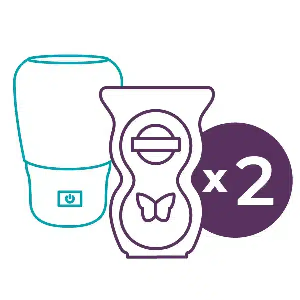 Scentsy Wall Fan Diffuser Bundle (No Light)