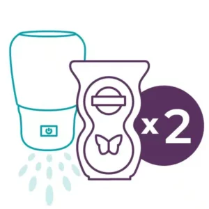 Scentsy Wall Fan Diffuser Bundle (With Light)