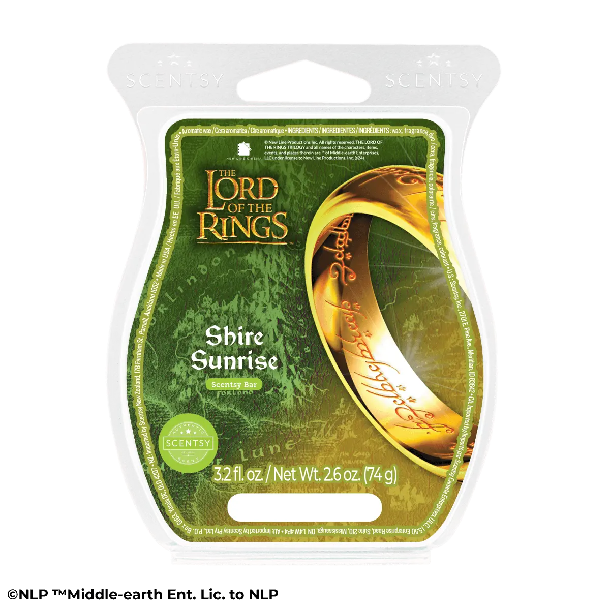 The Lord of the Rings: Shire Sunrise Scentsy Bar