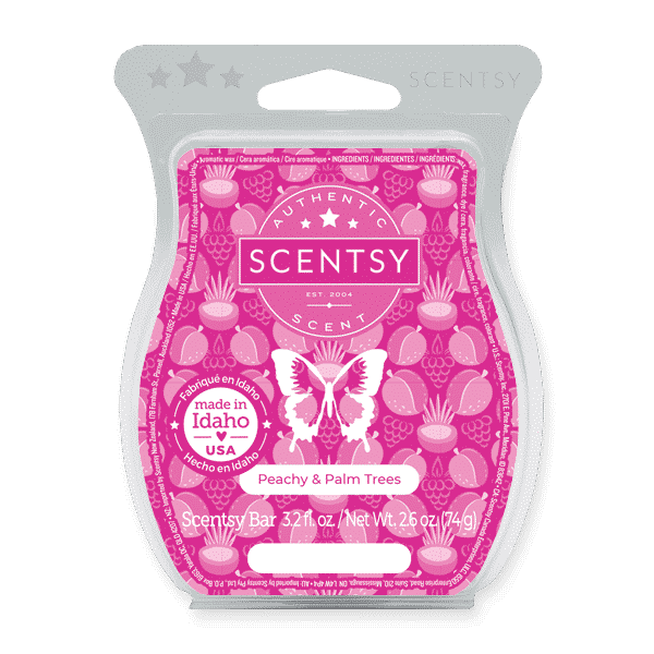 scentwaxbarsummercolectionpeachy palm treesiosr13ss22pws