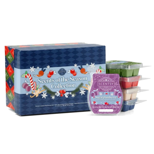 Scentwaxcollectionscentsoftheseasonisoboxr13Fw23_Highres Scentsy Scents of the Season 2023 Bar Bundle