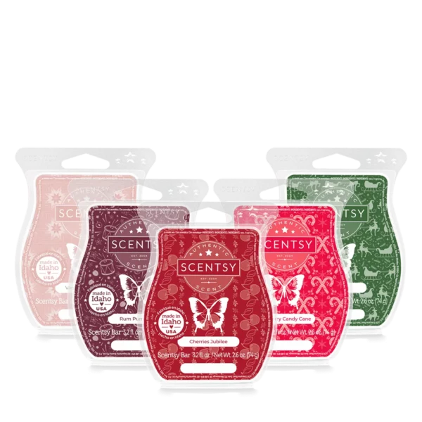 Scentsy Holiday Wax Bar 5 Pack | 2023