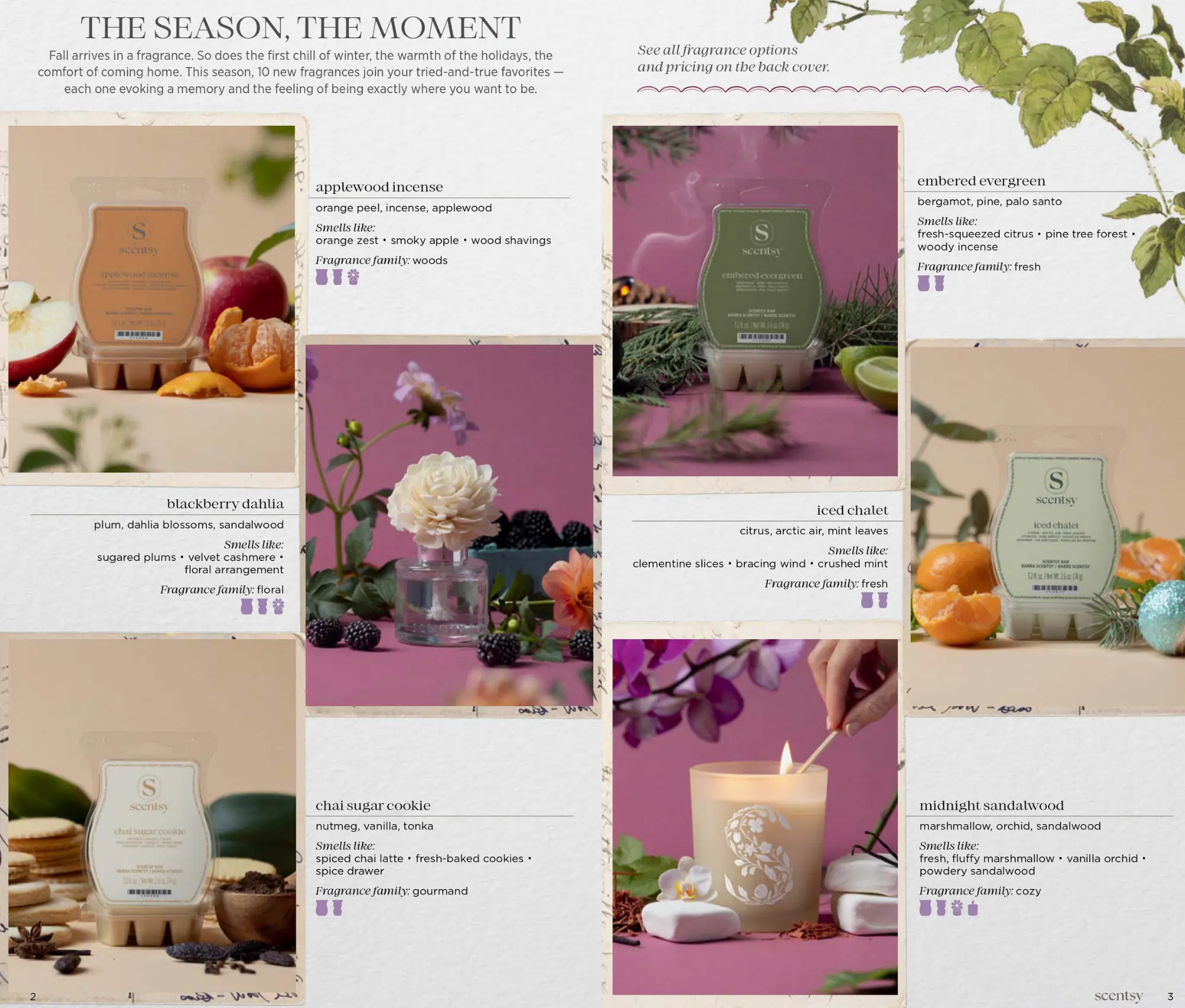 Scentsy 2026 Fall &Amp; Winter Catalog Seasonal Fragrances Scentsy 2026 Fall & Winter Catalog Seasonal Fragrances