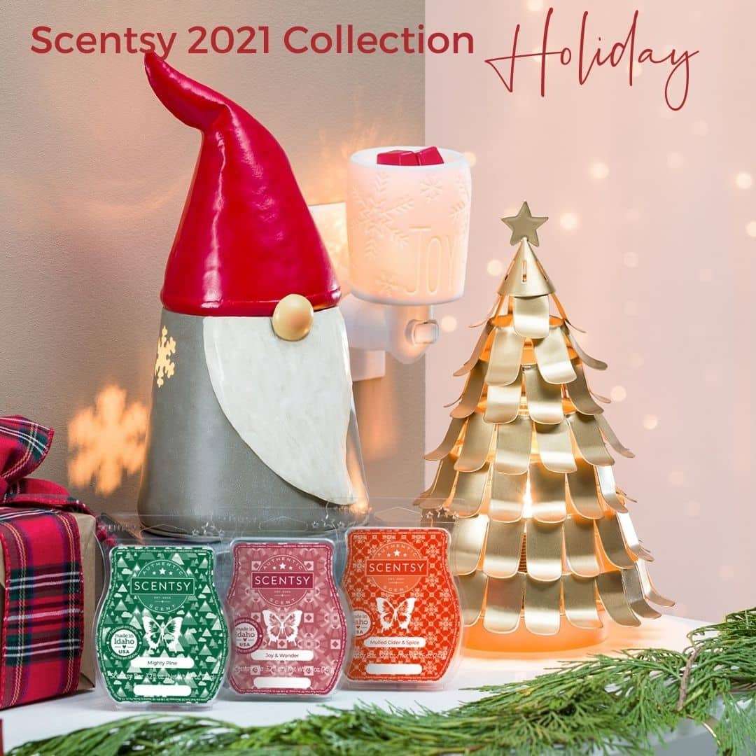 All Aglow Scentsy Warmer Collection Holiday 2021 Incandescent