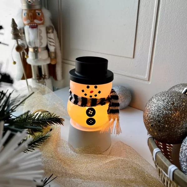 Snow Cute Snowman Mini Scentsy Warmer, Holiday 2023