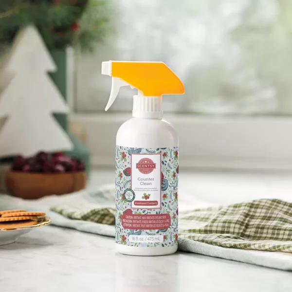 Snowkissed Cranberry Scentsy Counter Clean | Holiday 2023