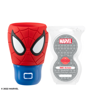 Spider-Man – Scentsy Wall Fan Diffuser + Marvel: Nine Realms – Scentsy Pod Twin Pack