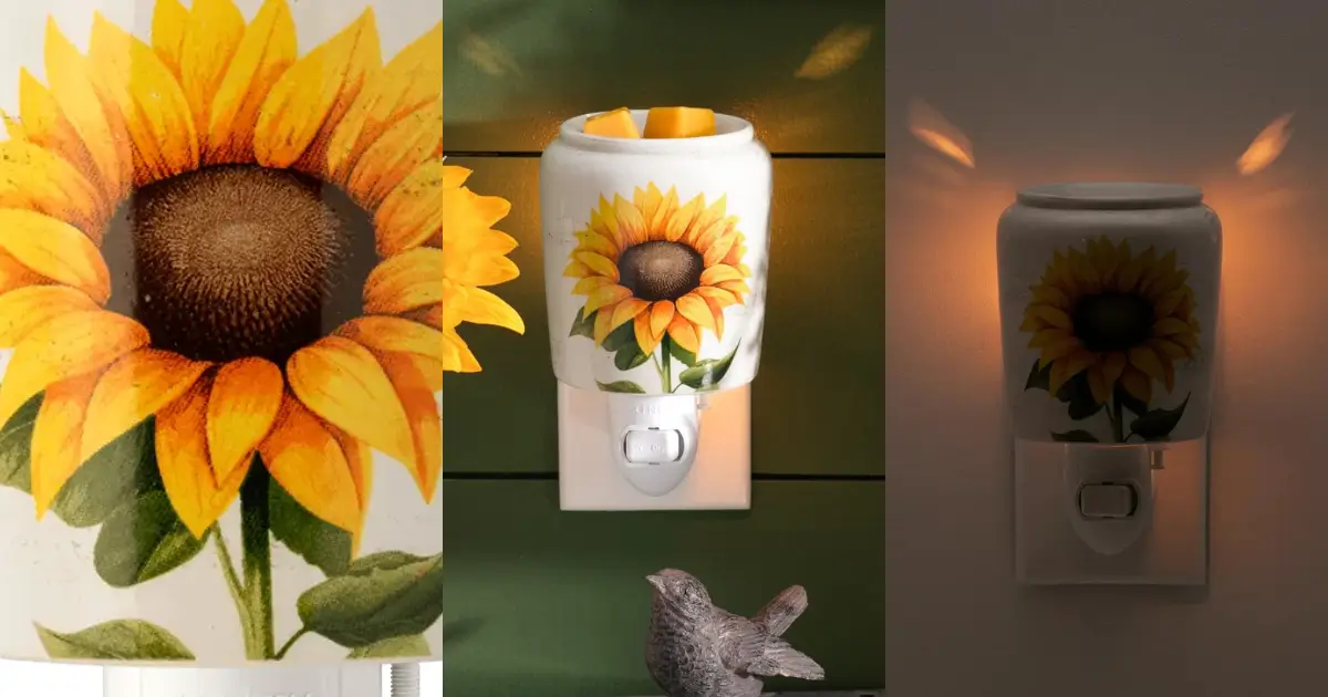 Sunflower Mini Scentsy Warmer