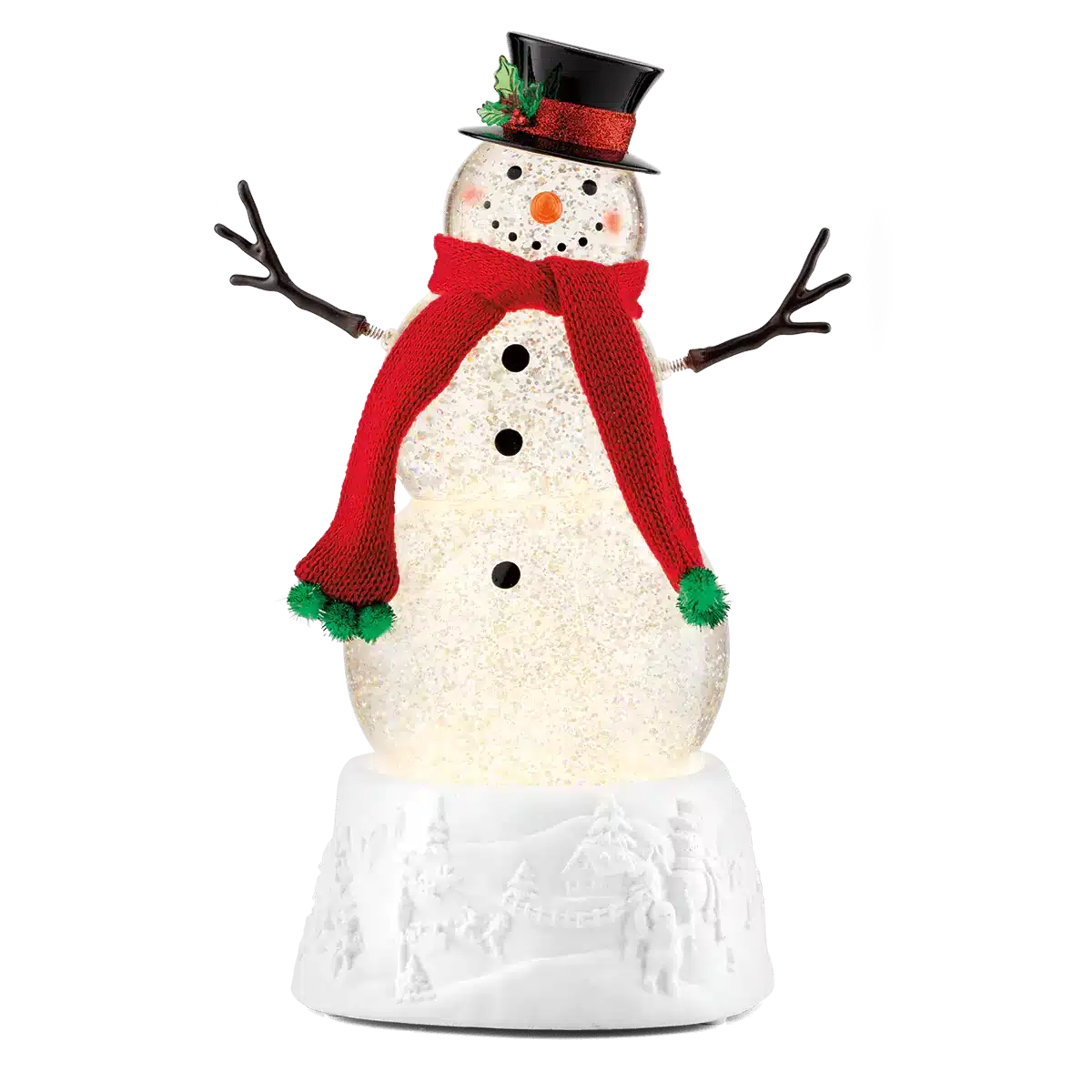 Holiday 2023 Limited Edition Scentsy Warmer - Swirling Snowman