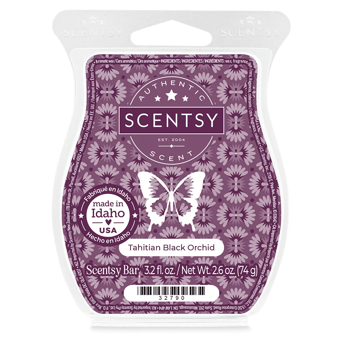 Tahitian Black Orchid Scentsy Bar