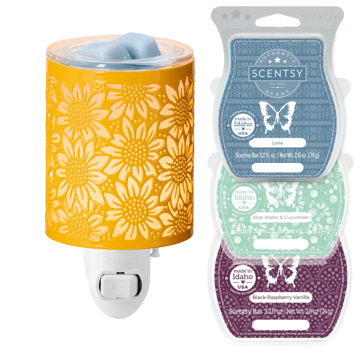 Toward the Sun Mini Scentsy Warmer Bundle
