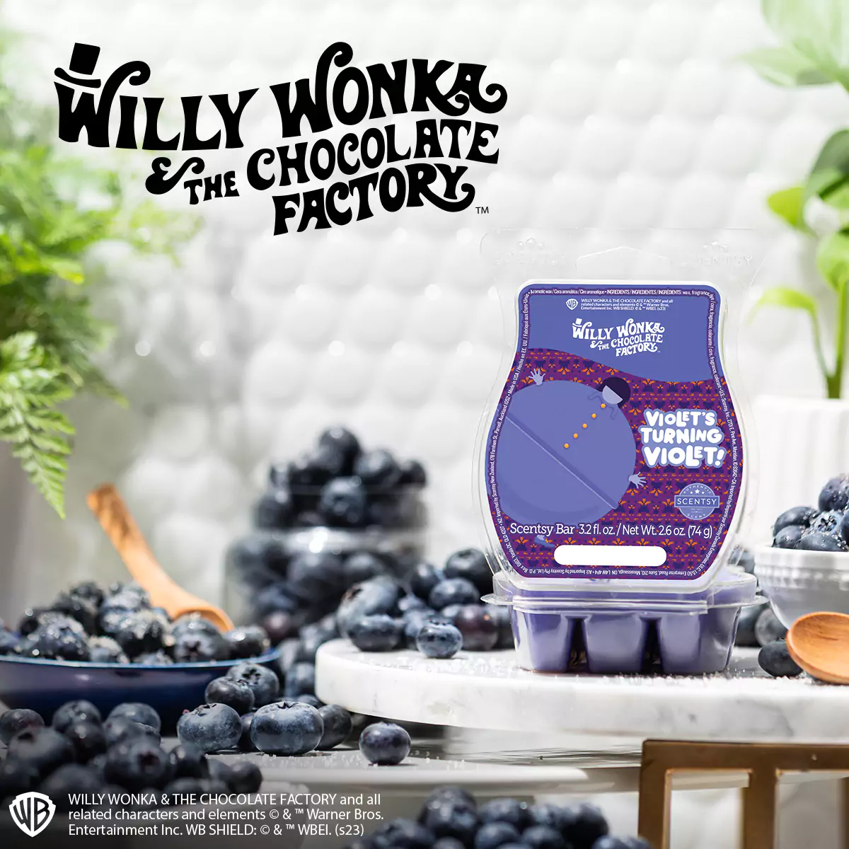 Willy Wonka Scentsy Wax Collection