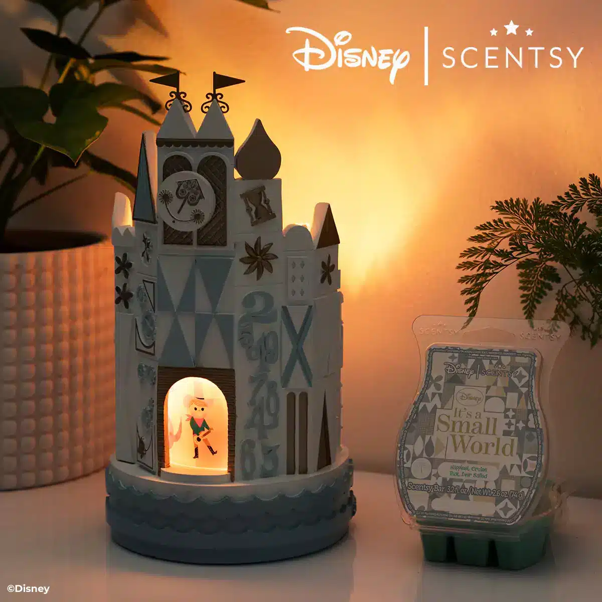 Disney It's a Small World Scentsy Warmer | Disney Scentsy Warmer